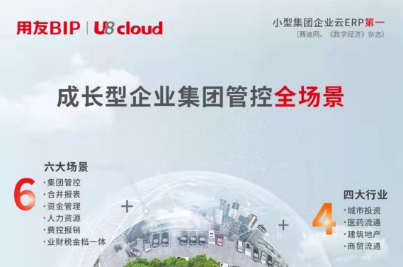 云ERP產(chǎn)品中有一種成熟，叫做用友U8 cloud